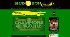 Desktop Screenshot of hudandsonevents.com